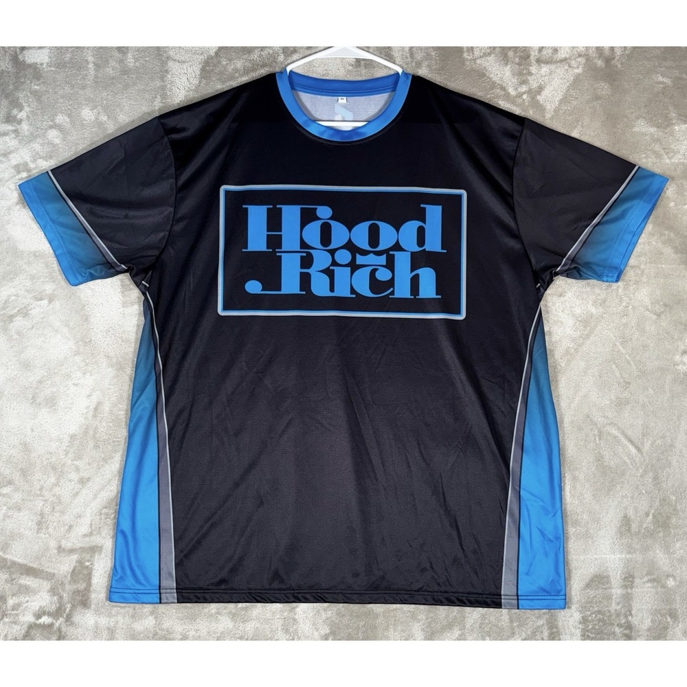 Hood Rich graphic Tee T-Shirt‎ Men's XL #9 Perez Arizona Jaguars club tshirt